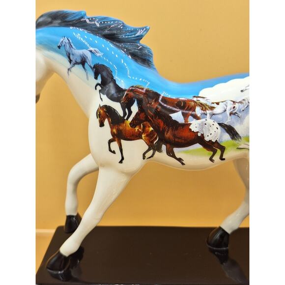 The Trail Of Painted Ponies-DREAM HORSE Figurine-Enesco. 2009. No. 8,992. - Picture 7 of 9